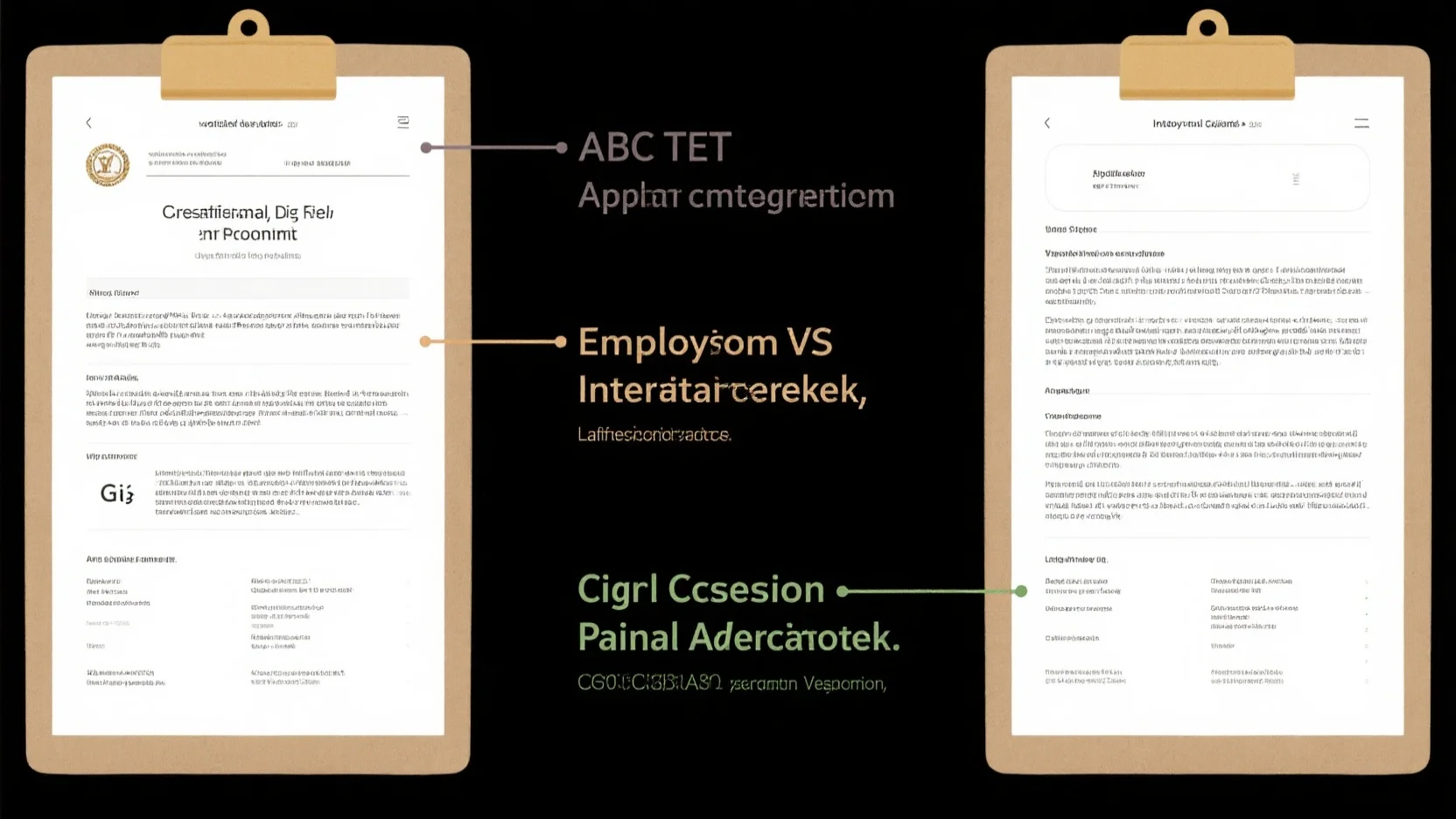 ABC Test for Employee vs Independent Contractor Classification: Avoiding Penalties in the Gig Economy